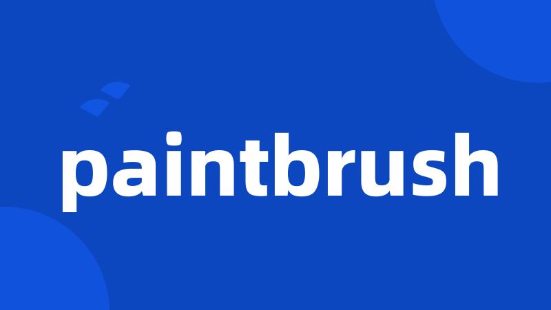 paintbrush