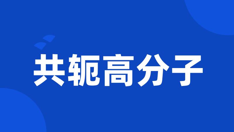 共轭高分子