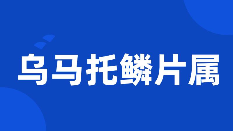 乌马托鳞片属