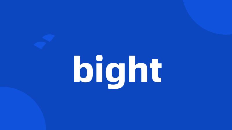 bight