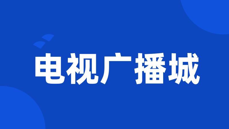 电视广播城