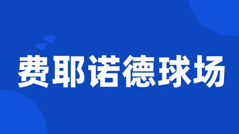 费耶诺德球场