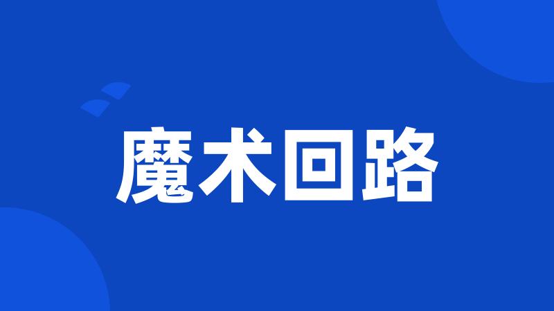 魔术回路