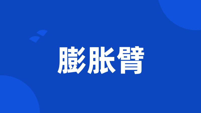膨胀臂