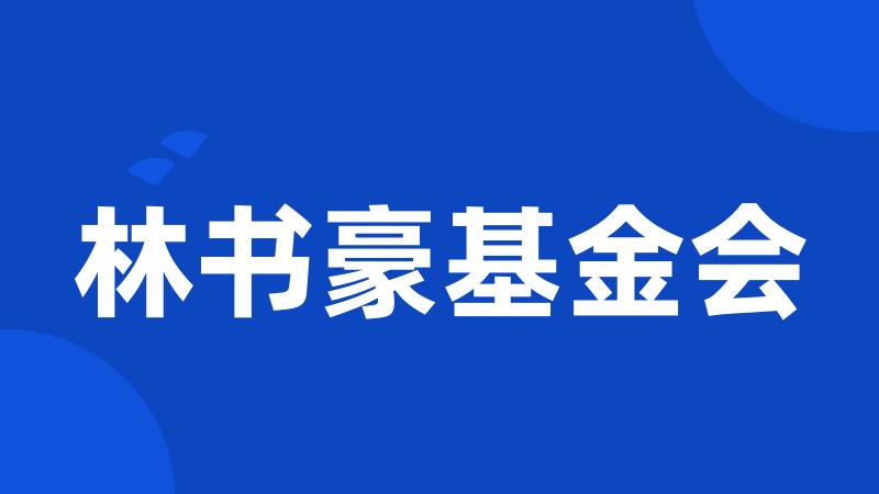 林书豪基金会