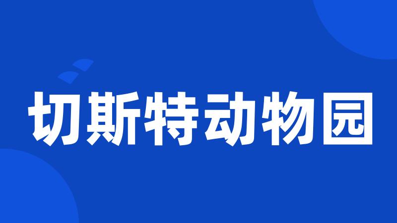切斯特动物园