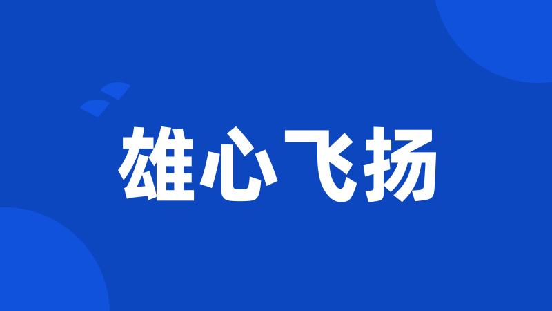 雄心飞扬