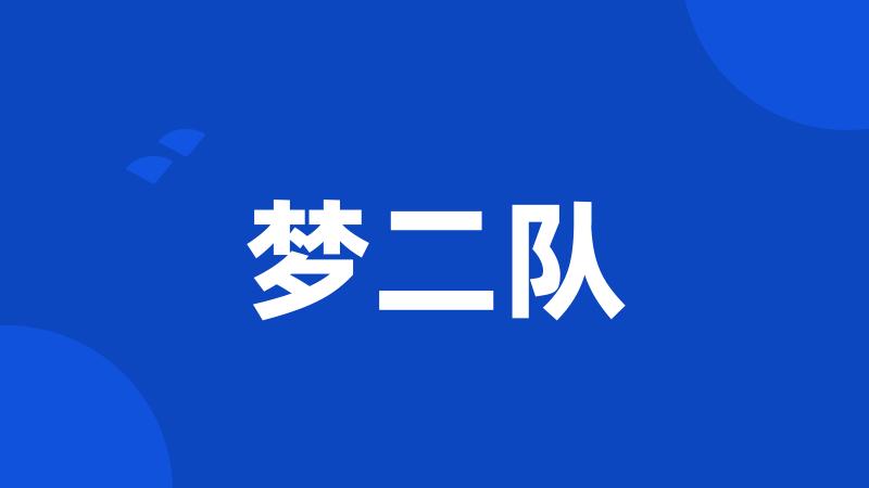 梦二队
