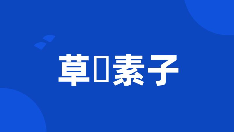 草薙素子