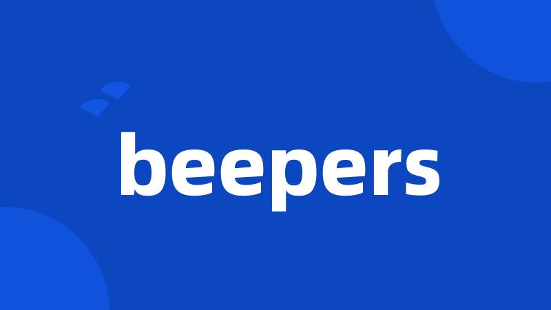 beepers