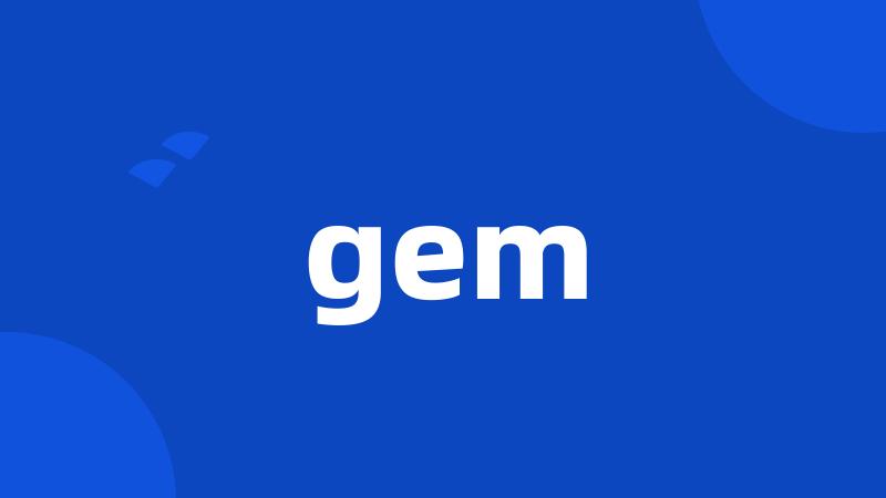 gem