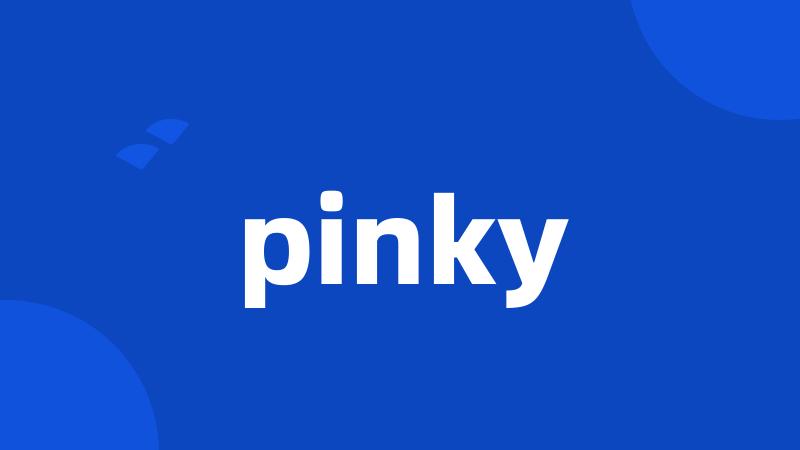 pinky