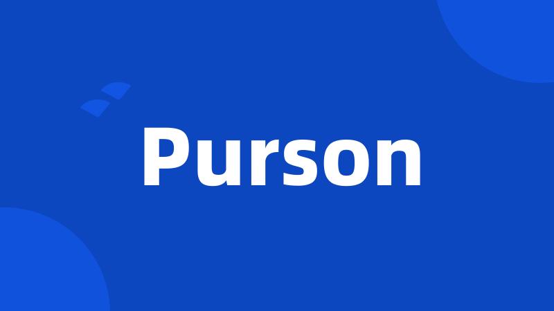 Purson