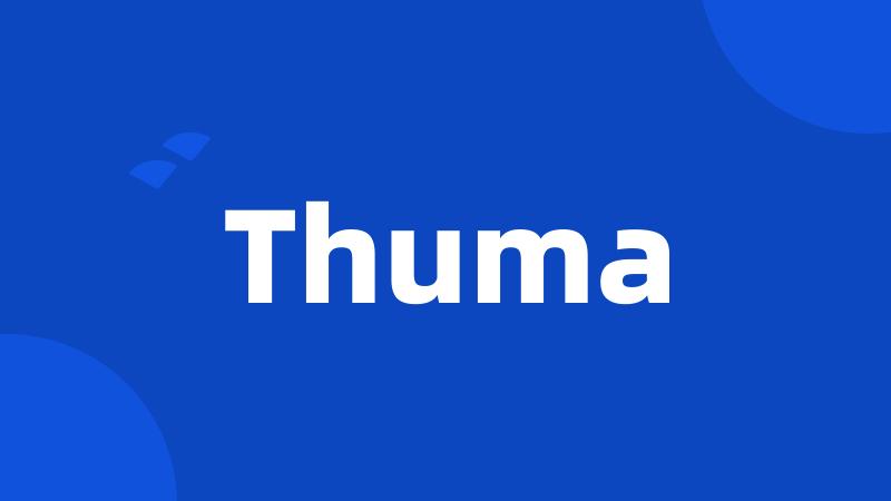 Thuma