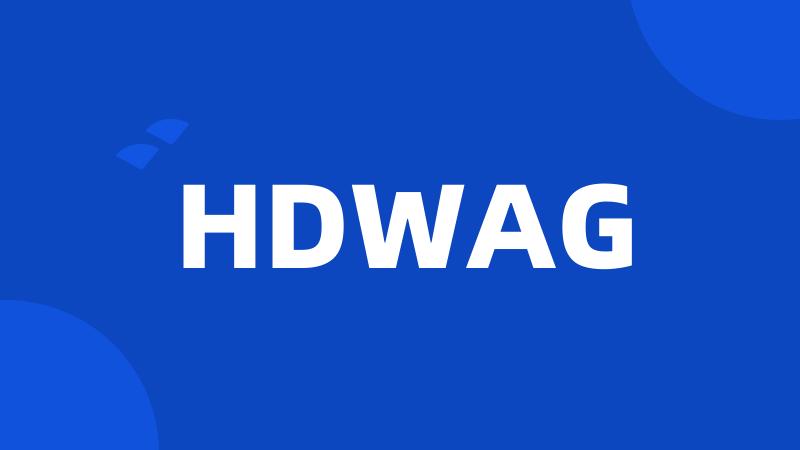 HDWAG