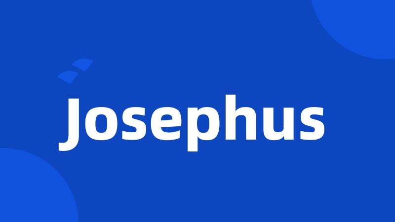 Josephus