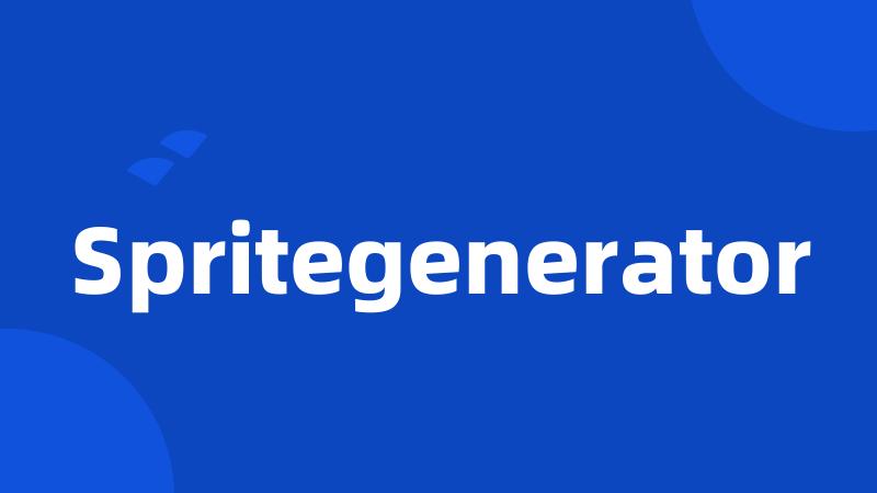 Spritegenerator