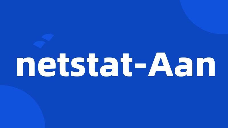 netstat-Aan