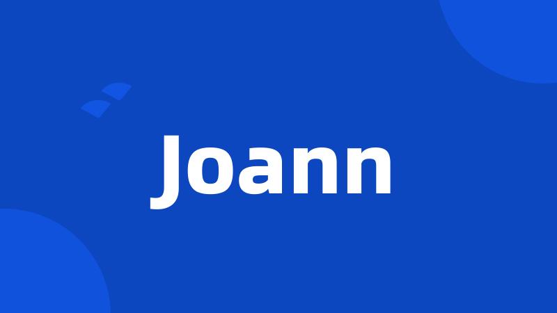 Joann
