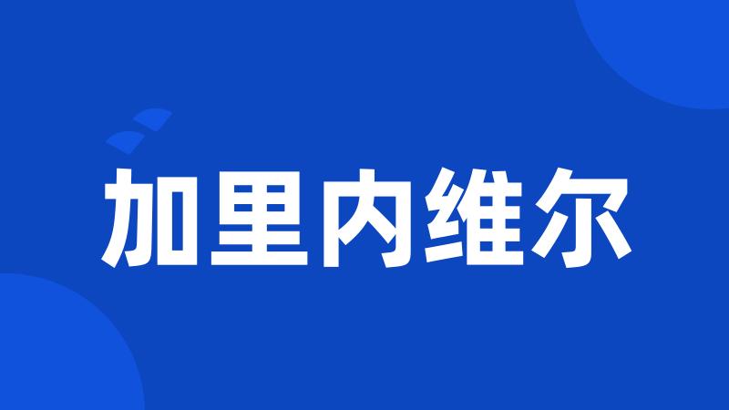 加里内维尔