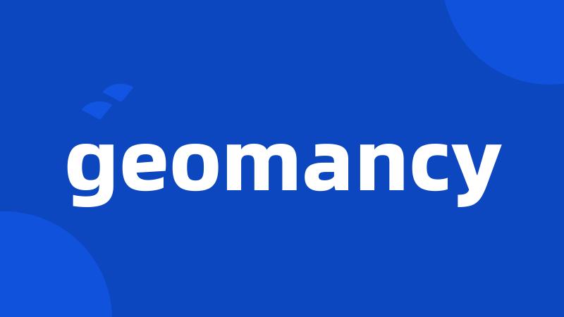 geomancy