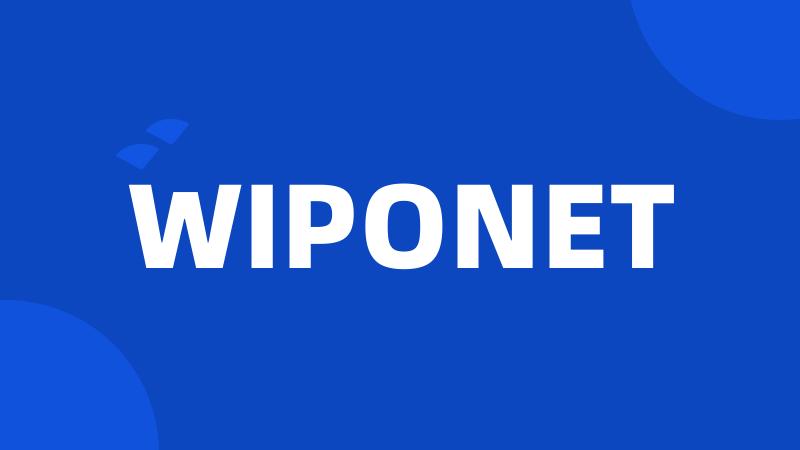 WIPONET