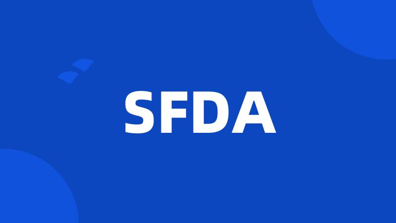SFDA