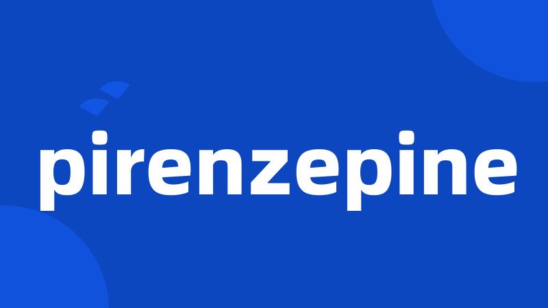 pirenzepine