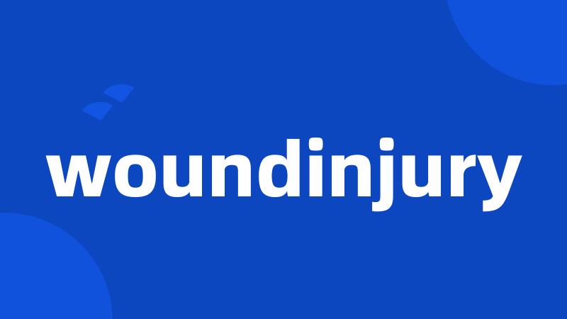 woundinjury