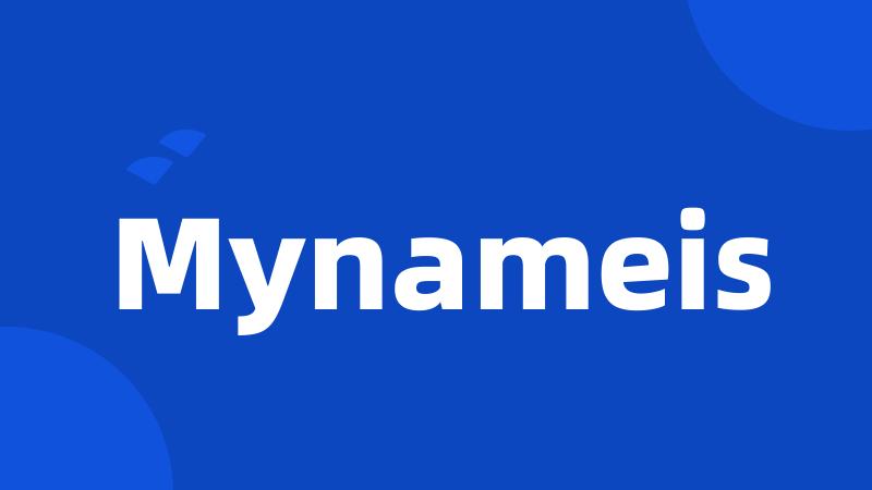 Mynameis