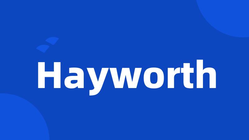Hayworth