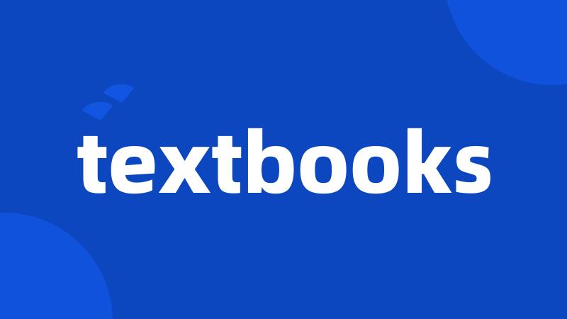 textbooks