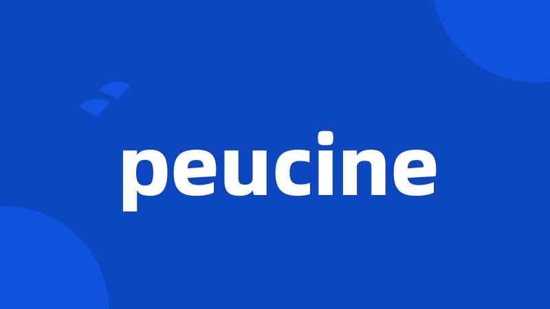 peucine