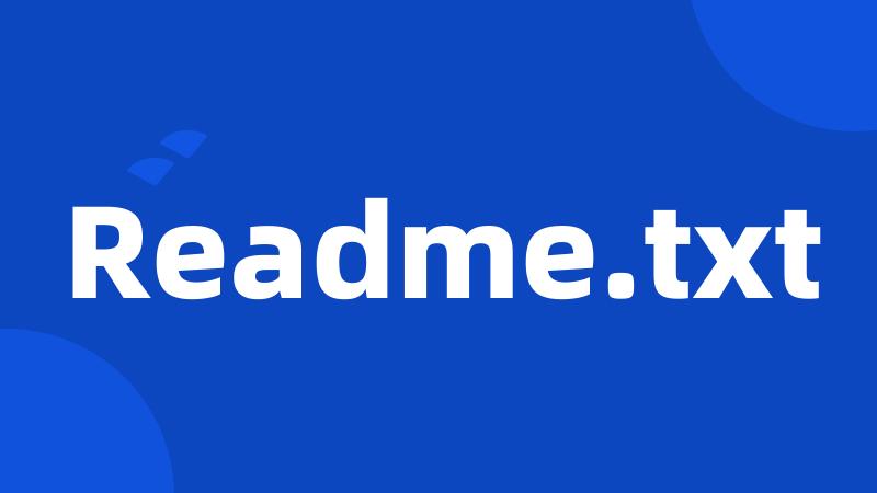 Readme.txt