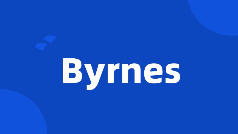 Byrnes
