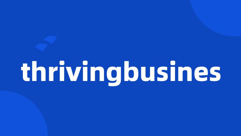 thrivingbusines