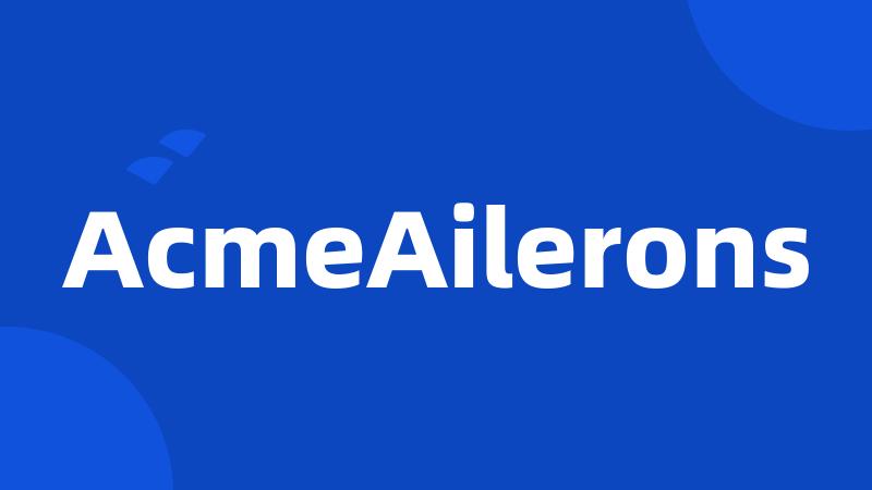 AcmeAilerons