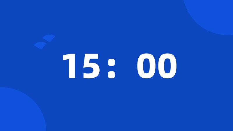 15:00