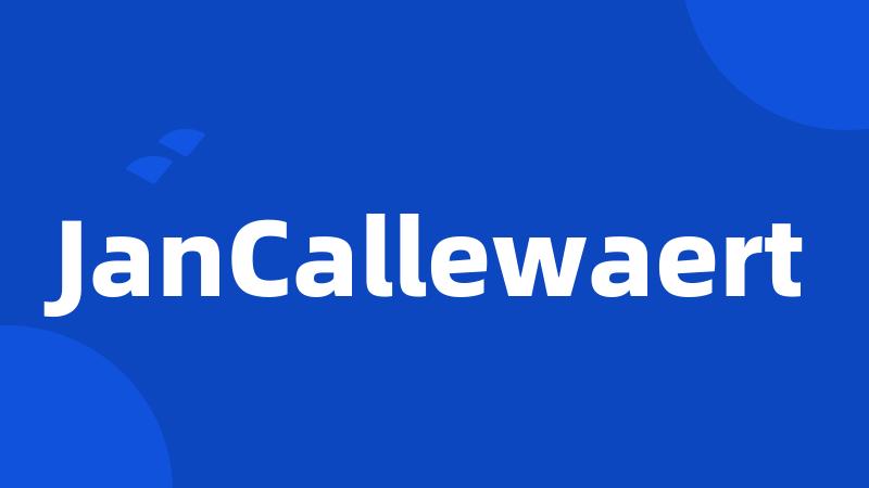 JanCallewaert