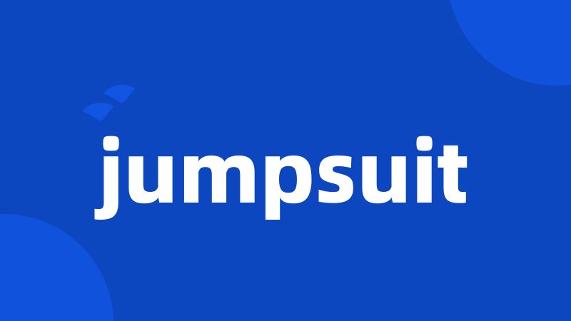 jumpsuit