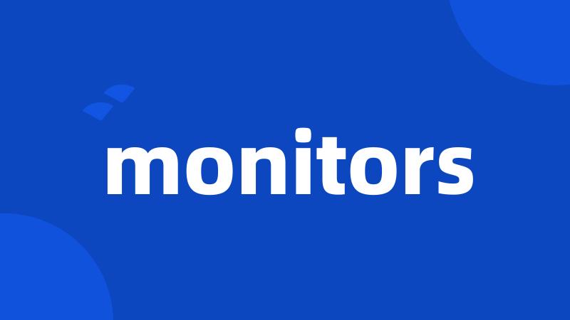monitors