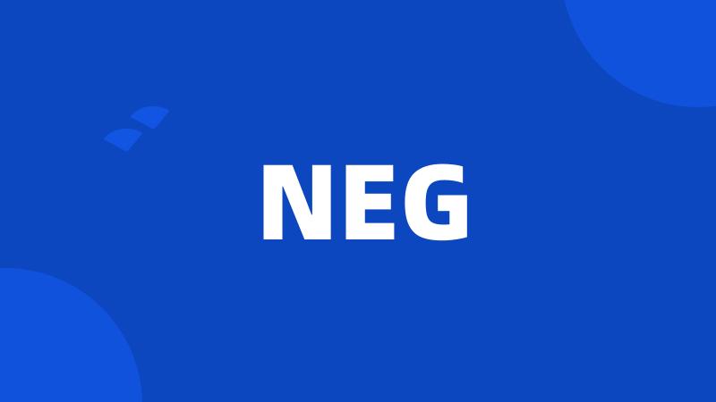 NEG