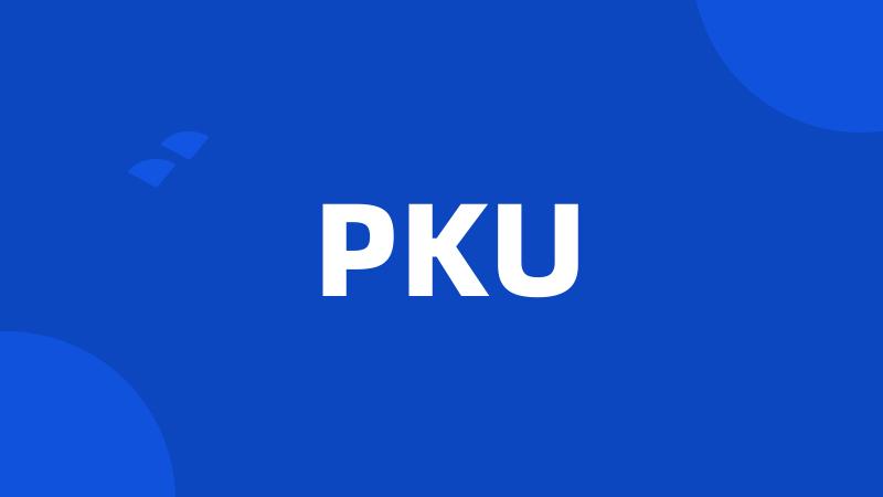PKU