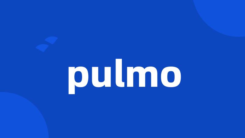 pulmo