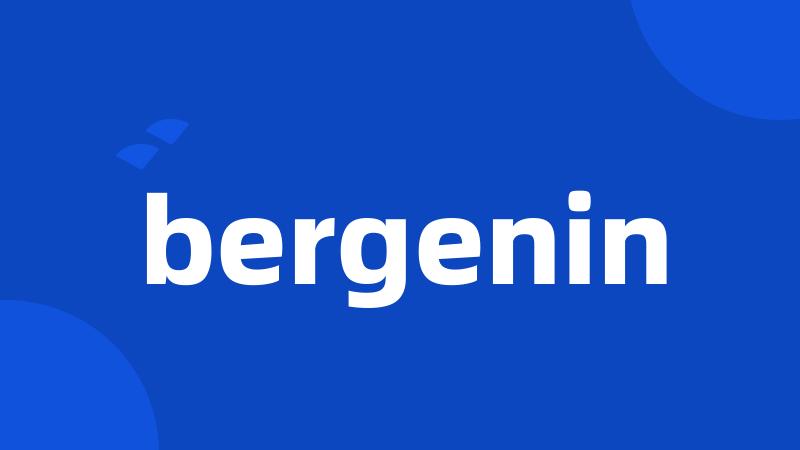 bergenin