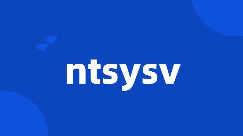 ntsysv