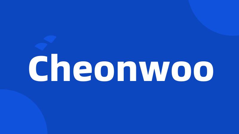 Cheonwoo