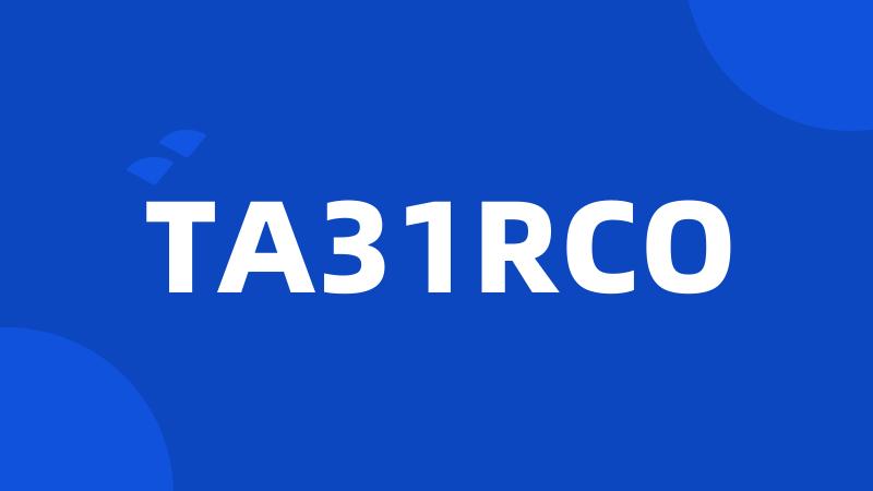 TA31RCO