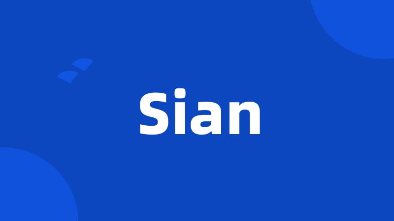 Sian