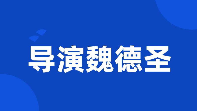 导演魏德圣